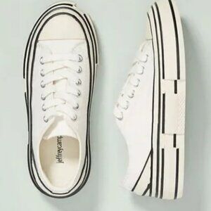 Jefferey Campbell Endorphin Low Top Platform Fashion Sneakers Women’s Size 7.5